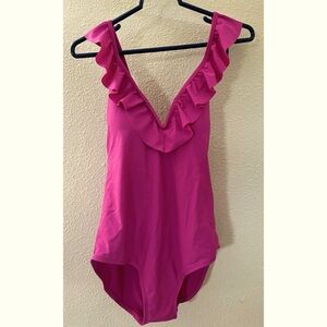 Time & Tru One Piece Swimsuit